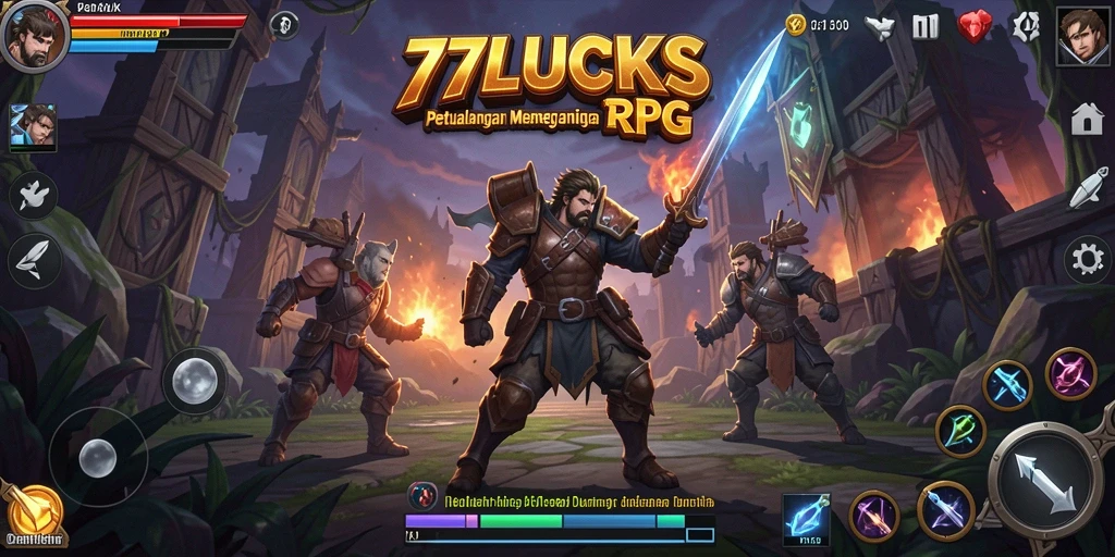 Gameplay dinamis dan menegangkan di 77LUCKS.