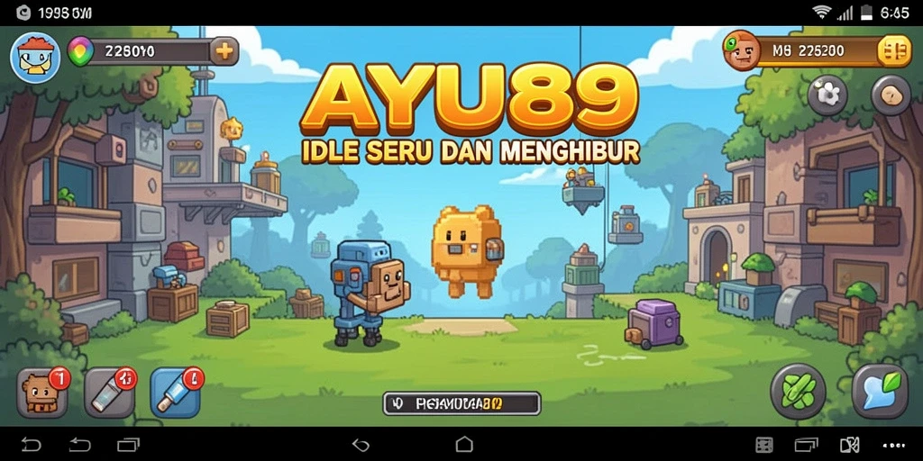 Tangkapan layar AYU89 menunjukkan gameplay Idle yang mengasyikkan.