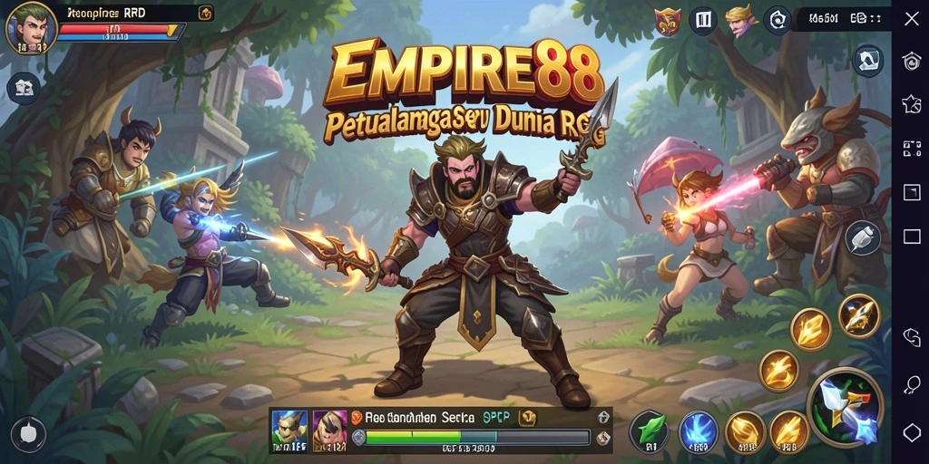 Gameplay RPG yang mendebarkan dan penuh petualangan.