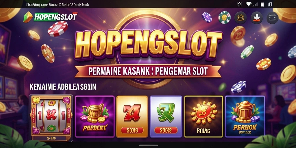 Tampilan permainan slot yang menarik dan menantang di HOPENGSLOT.