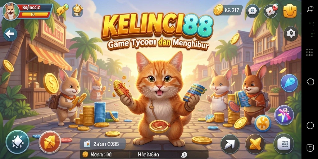 Screenshot KELINCI88 menampilkan gameplay manajemen kelinci yang seru.