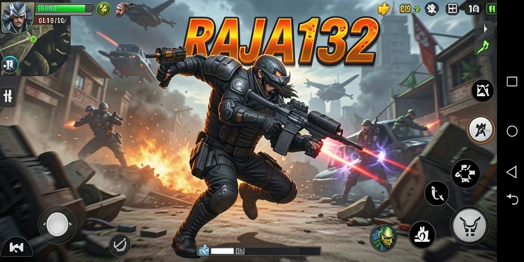 Tangkapan layar gameplay RAJA132 yang intens dan mendebarkan.
