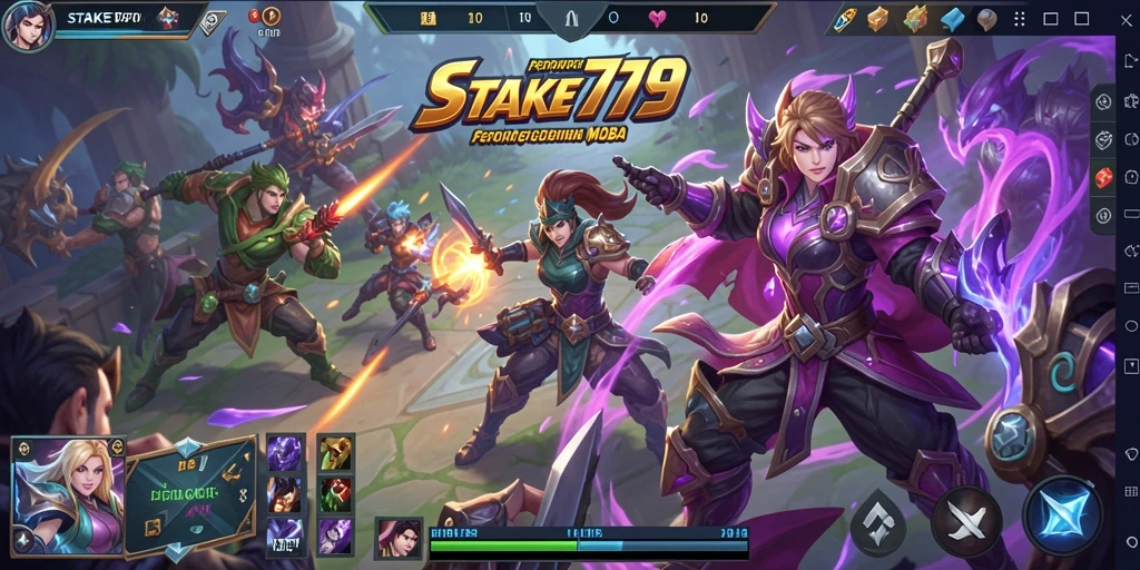 Tangkapan layar dari pertempuran seru dalam STAKE779.